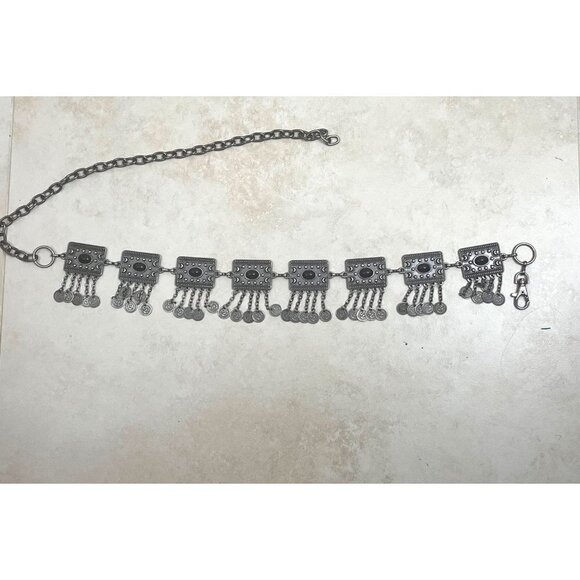 metal pewter chain belt pewter 41' total length - Picture 5 of 6